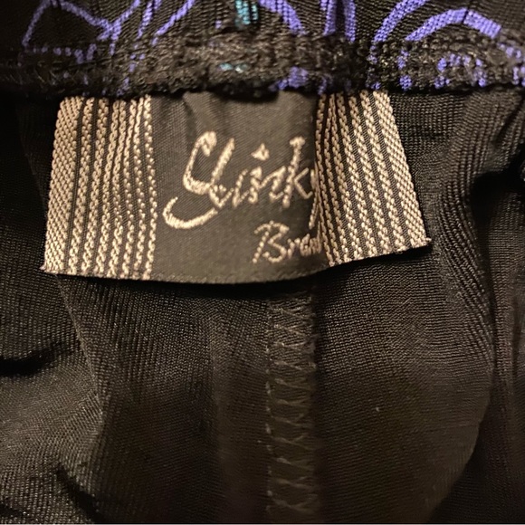 SLINKY BRAND Ladies Wide Leg Pant Set; Large; Purple & Black; NWOT. - Picture 8 of 9